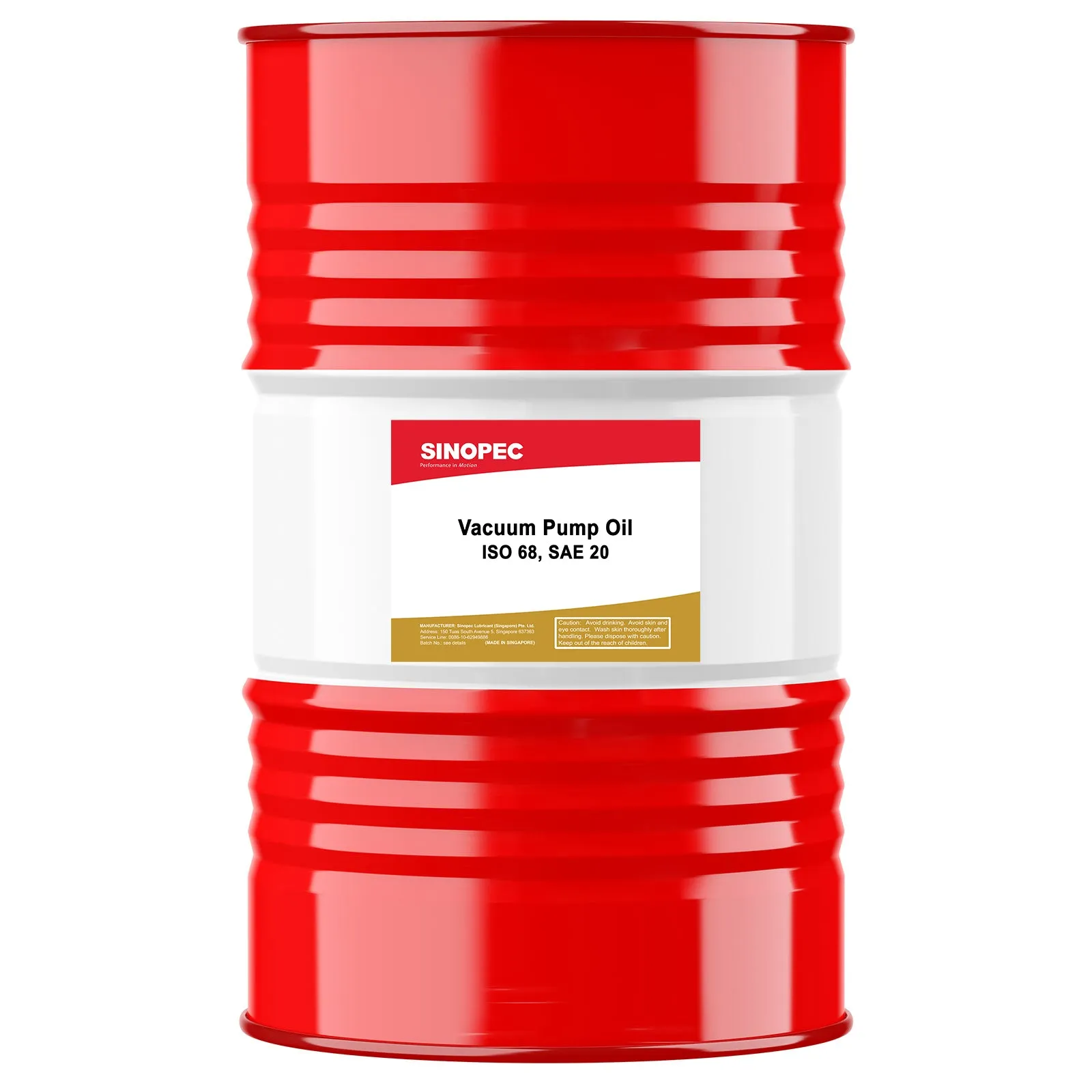 Vacuum Pump Oil - ISO 68 - 55 Gallon Drum