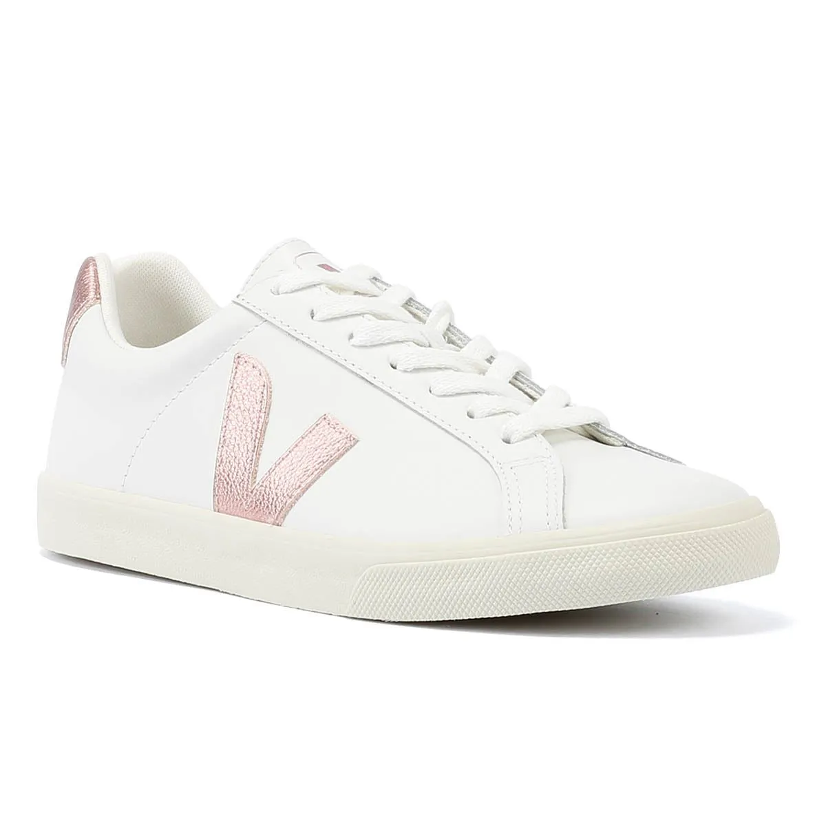 Veja Esplar Leather Women's White/Nacre Trainers