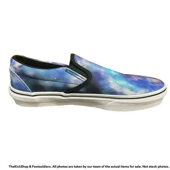 VN0A33TBG4F1 VANS Classic Slip-On (Galaxy) Men Size 4.5 | Women Size 6